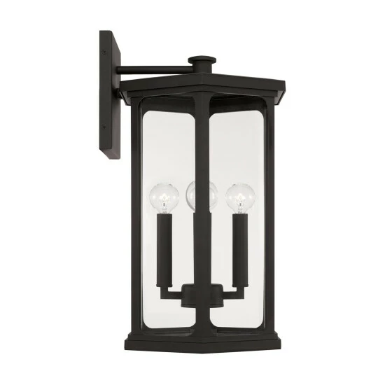 Cheap ๐งจ Capital Lighting Walton Outdoor 4-light Large Wall Lantern W/ Clear Glass Oiled Bronze ๐ 2 Cheap ๐งจ Capital Lighting Walton Outdoor 4-light Large Wall Lantern W/ Clear Glass Oiled Bronze ๐ - Image 2