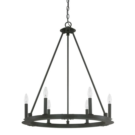 Coupon โญ Capital Lighting Pearson Collection 6-light Black Iron Chandelier ๐งจ 1 Coupon โญ Capital Lighting Pearson Collection 6-light Black Iron Chandelier ๐งจ