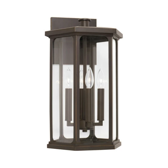 Cheap ๐งจ Capital Lighting Walton Outdoor 4-light Large Wall Lantern W/ Clear Glass Oiled Bronze ๐ 7 Cheap ๐งจ Capital Lighting Walton Outdoor 4-light Large Wall Lantern W/ Clear Glass Oiled Bronze ๐ - Image 7