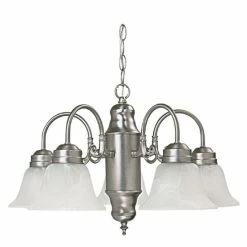 Budget ✔️ Capital Lighting Traditional 5-light Matte Nickel Chandelier - Matte Nickel 😉