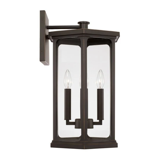 Cheap ๐งจ Capital Lighting Walton Outdoor 4-light Large Wall Lantern W/ Clear Glass Oiled Bronze ๐ 8 Cheap ๐งจ Capital Lighting Walton Outdoor 4-light Large Wall Lantern W/ Clear Glass Oiled Bronze ๐ - Image 8