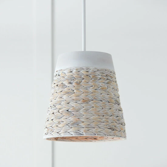 Cheapest ❤️ Capital Lighting Tallulah 1-light Small Pendant W/ Mango Wood & Water Hyacinth Charcoal Wash 💯 7 Cheapest ❤️ Capital Lighting Tallulah 1-light Small Pendant W/ Mango Wood & Water Hyacinth Charcoal Wash 💯 - Image 7