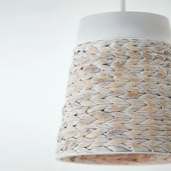 Cheapest ❤️ Capital Lighting Tallulah 1-light Small Pendant W/ Mango Wood & Water Hyacinth Charcoal Wash 💯 8 Cheapest ❤️ Capital Lighting Tallulah 1-light Small Pendant W/ Mango Wood & Water Hyacinth Charcoal Wash 💯 - Image 8