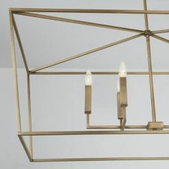 Outlet ⌛ Capital Lighting Thea 6-light Linear Island Fixture Aged Brass 🥰 -Capital Lighting Shop unnamed file 933