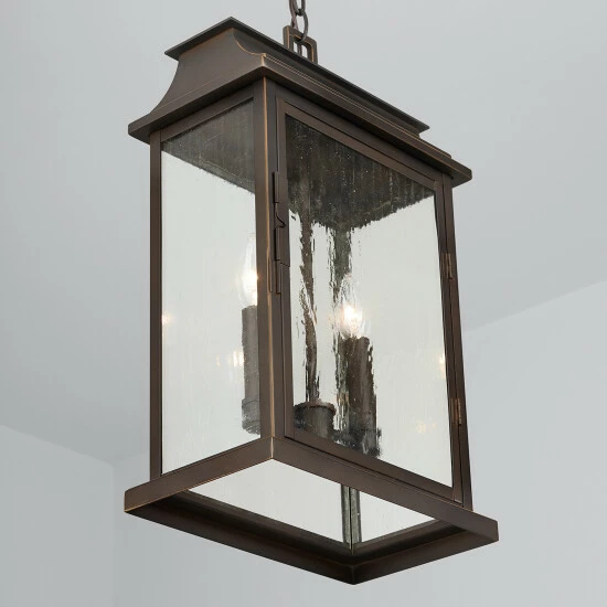 Best deal โ Capital Lighting Bolton 2-light Oiled Bronze Outdoor Hanging Lantern/ Pendant ๐ 4 Best deal โ Capital Lighting Bolton 2-light Oiled Bronze Outdoor Hanging Lantern/ Pendant ๐ - Image 4