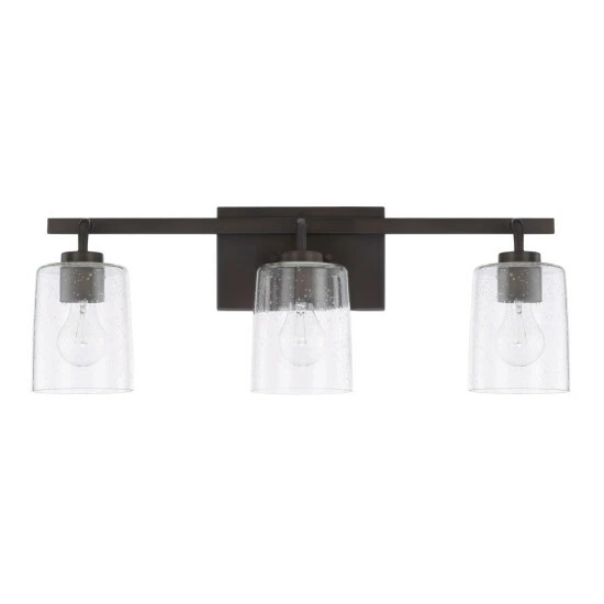 New ๐ Capital Lighting Greyson 3-light Bath/Vanity Fixture Chrome ๐ 3 New ๐ Capital Lighting Greyson 3-light Bath/Vanity Fixture Chrome ๐ - Image 3