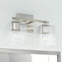 Best reviews of 🧨 Capital Lighting Lexi 2-light 13.5-inch Bath/ Vanity Fixture W/ Clear Fluted Square Glass Aged Brass 🥰 -Capital Lighting Shop unnamed file 964