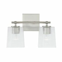 Best reviews of 🧨 Capital Lighting Lexi 2-light 13.5-inch Bath/ Vanity Fixture W/ Clear Fluted Square Glass Aged Brass 🥰 -Capital Lighting Shop unnamed file 965