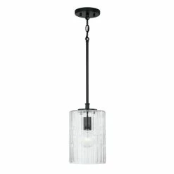 Best Sale 🌟 Capital Lighting Emerson 7" 1-light Pendant W/ Embossed Seeded Glass Aged Brass 👍 -Capital Lighting Shop unnamed file 969