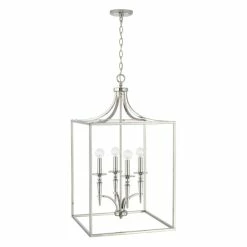 Promo 🔥 Capital Lighting Abbie 17.75" 4-light Lantern Foyer Pendant Aged Brass 🤩 -Capital Lighting Shop unnamed file 992